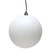 Vickerman 3" White Matte Ball Christmas Ornament 32 per Box