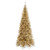  Vickerman 10' Champagne Tinsel Fir Slim Artificial Christmas Tree Warm White Dura-lit LED Lights 