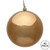 Vickerman 3" Mocha Shiny Ball Christmas Ornament 32 per Box