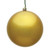 Vickerman 10" Gold Candy Ball Christmas Ornament