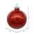  Vickerman 4" Clear Ball Christmas Ornament with Red Glitter Interior 6 Pieces per bag 