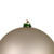 Vickerman 10" Oat Matte Ball Christmas Ornament 