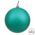 Vickerman 8" Teal Glitter Ball Christmas Ornament 4 per set