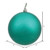 Vickerman 8" Teal Glitter Ball Christmas Ornament 4 per set