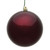  Vickerman 6" Burgundy Candy Ball Christmas Ornament 4 per Bag 