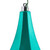  Vickerman 8" Teal Candy Finish Diamond Finial Christmas Ornament Pack of 2 