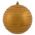  Vickerman 4.75" Honey Gold Candy Finish Ball Christmas Ornament with Glitter Lines 4 per Bag 