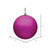  Vickerman 2.4" Fuchsia Matte Ball Christmas Ornament 24 per Bag 