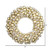 Vickerman 36" Gold Shiny and Matte Ball Wreath 