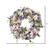 Vickerman 18" Artificial Blue and Pink Hydrangea Wreath