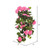 Vickerman 29" Artificial Pink Polyester Geranium Hanging Bush