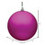Vickerman 10" Fuchsia Matte Ball Christmas Ornament