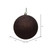 Vickerman 2.4" Chocolate Glitter Ball Christmas Ornament 24 per Bag