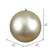 Vickerman 20" Giant Matte Champagne Ball Christmas Ornament UV Resistant