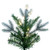 Vickerman K224578LED 7.5ft Frosted Douglas Fir Christmas Tree with Warm LED Lights