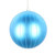 Vickerman MT211912D- 6" Turquoise Matte Glitter Ball Christmas Ornament