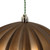 Vickerman N151276DMV - 5.7" Mocha Matte Onion Christmas Ornament UV