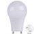 Cyber Tech Lighting Cyber Tech LB60A-GU24/WW - 9W LED A19 Bulb - GU24 Base - Soft White 
