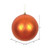 Vickerman N170718D 6" Burn Orange Matt Glit Swirl Ball 3/Bx
