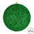 Vickerman N185804D 6" Green Beaded Ball Drilled 4/Bag