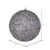 Vickerman N185807D 6" Silver Beaded Ball Drilled 4/Bag