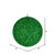 Vickerman N185604D 4" Green Beaded Ball Drilled 6/Bag