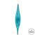 Vickerman N176612 13" Turquoise Mercury Rain Drop 2/Bg