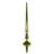 Vickerman M183373S 12" Lime Shiny Cupola Finial 3/Bag