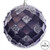 Vickerman MC190575D 4.75" Chocolate Net Beaded Ball 3/Bag