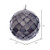 Vickerman MC190587D 4.75" Pewter Net Beaded Ball 3/Bag