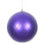  Vickerman N170666D 4" Purple Matt Glitter Swirl Ball 4/Bx
