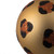  Vickerman MT204010 4" Matte Copper Gold Leopard Ball 6/Bag