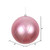 Vickerman N170679D 4" Pink Matt Glitter Swirl Ball 4/Bx
