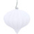  Vickerman N151211DSV 5.7" White Shiny Onion UV Drilled 3/Bag