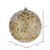  Vickerman N190208D 4.75" Gold Glitter Hail Ball 4/Bag