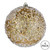 Vickerman N190208D 4.75" Gold Glitter Hail Ball 4/Bag