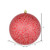 Vickerman N195603D 6" Red Crackle Ball Ornament 4/Bag