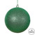  Vickerman N590704DG 2.75" Green Glitter Ball Drilled 12/Bag