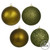 Vickerman N590714 2.75" Olive 4 Finish Orn Asst 20/Box