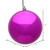  Vickerman N590770DSV 2.75" Fuchsia Shiny Ball UV 12/Bag