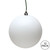 Vickerman N590811DMV 3" White Matte Ball UV 12/Bag