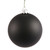Vickerman N590817DMV 3" Black Matte Ball UV Drilled 12/Bag