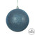 Vickerman N590862DG 3" Sea Blue Glitter Ball Drilled 12/Bag