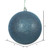 Vickerman N590862DG 3" Sea Blue Glitter Ball Drilled 12/Bag
