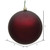  Vickerman N590865DMV 3" Burgundy Matte Ball UV 12/Bag