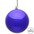 Vickerman N590866DSV 3" Purple Shiny Ball UV 12/Bag