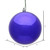 Vickerman N590866DSV 3" Purple Shiny Ball UV 12/Bag
