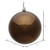  Vickerman N590875DSV 3" Chocolate Shiny Ball UV 12/Bag