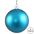  Vickerman N591012DMV 4" Turquoise Matte Ball UV Drilled 6/Bag