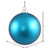 Vickerman N591012DMV 4" Turquoise Matte Ball UV Drilled 6/Bag